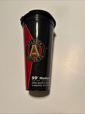 Atlanta United FC Travel 24 oz. Tumbler - Black & Red